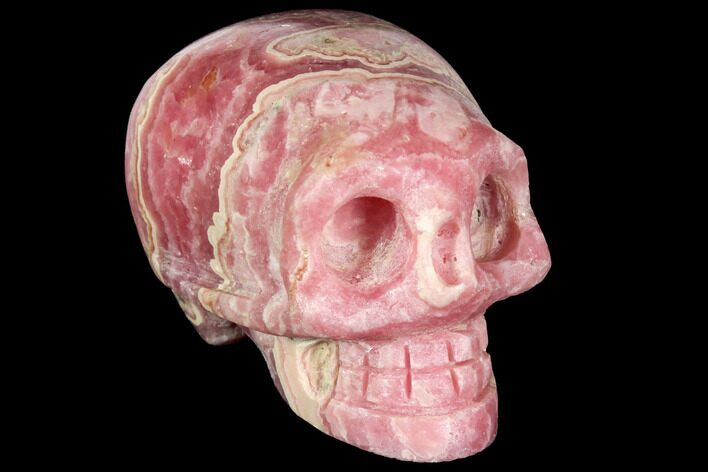 Rhodochrosite Skull - Argentina #114249
